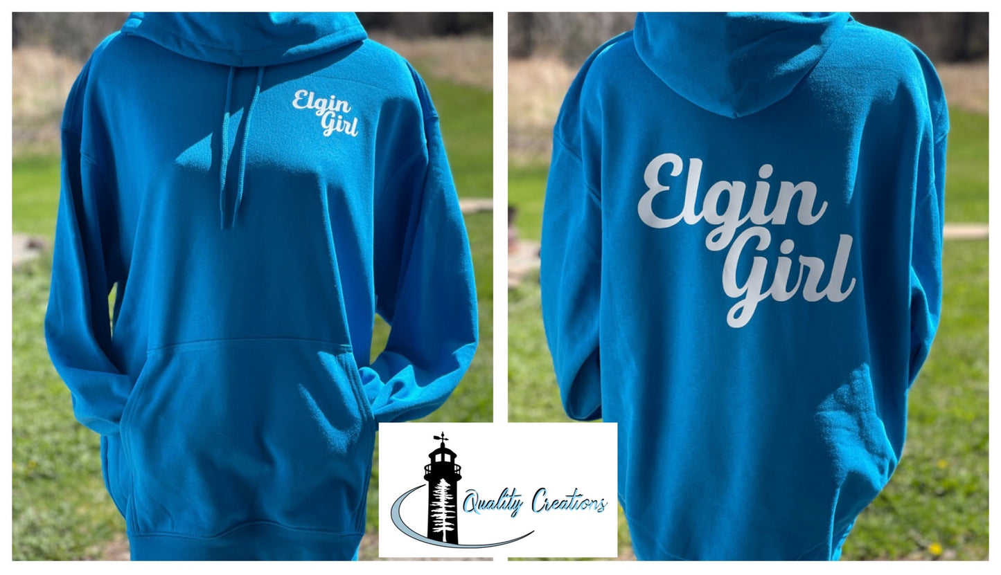 Sweat à capuche Elgin Girl