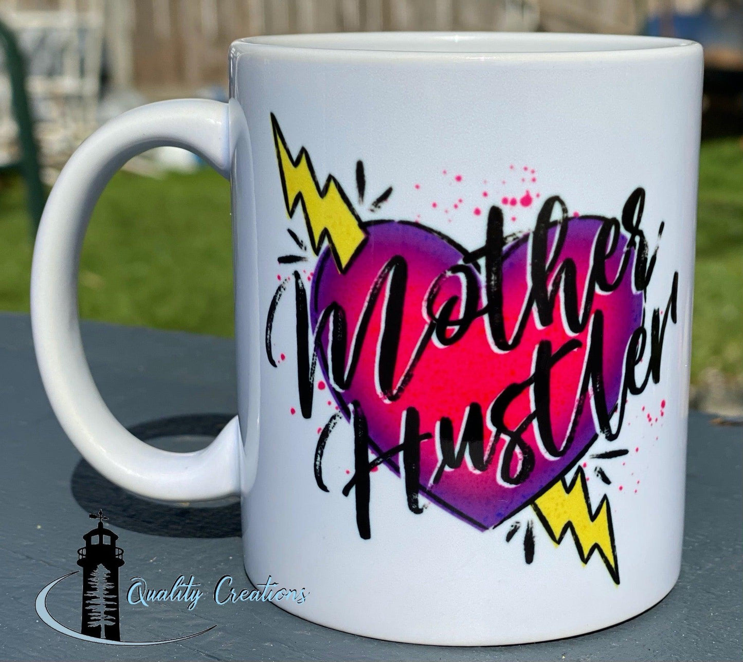 mother hustler design mug quality creations canada salisbury Moncton Newbrunswick