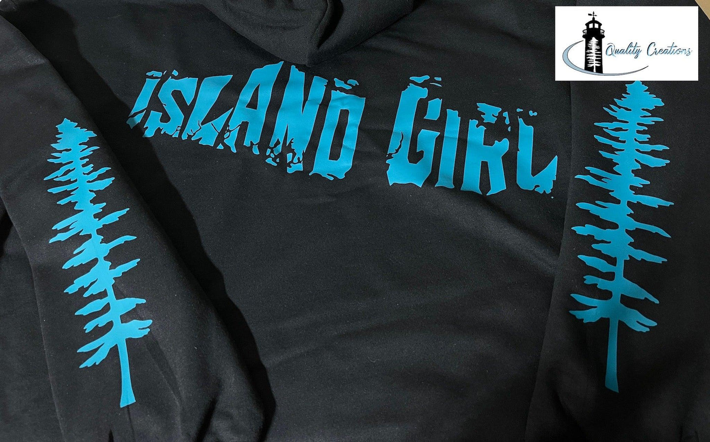 Island Girl Hoodie - Quality Creations