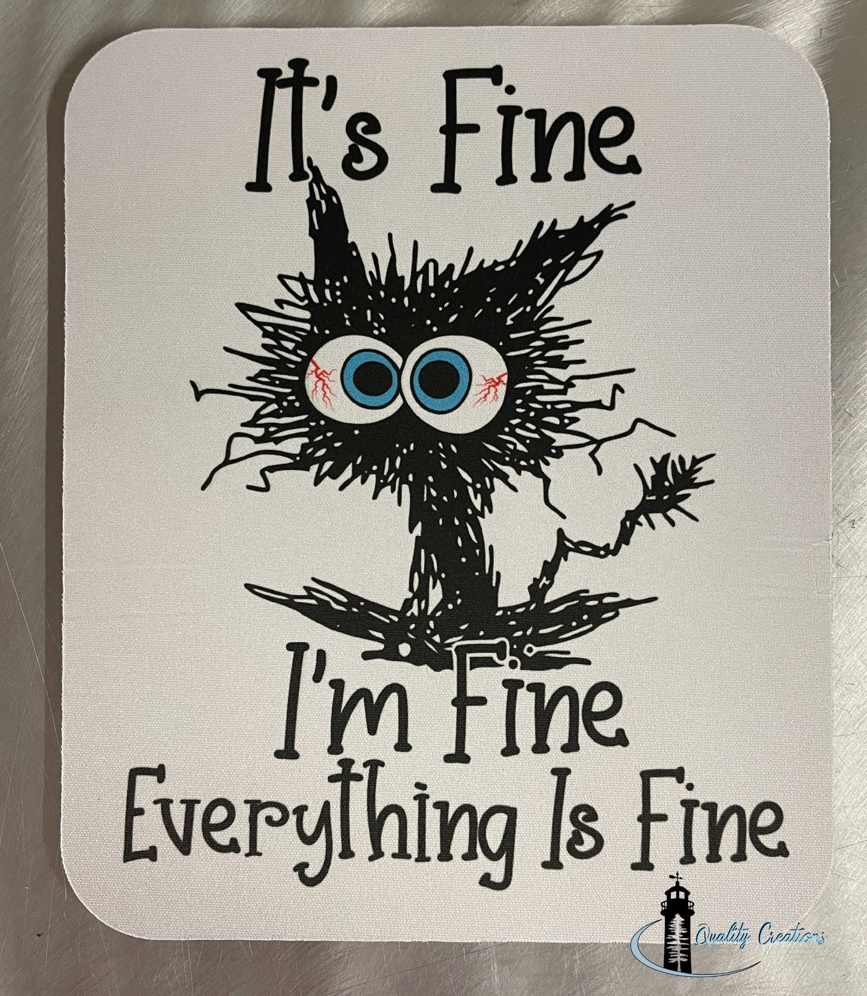 its fine im fine everything is fine mousepad canada newbrunswick salisbury 