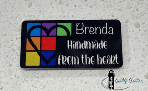 Magnetic name tags