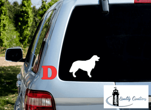 Decal Golden Retriever - Quality Creations