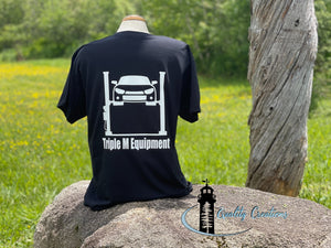 triple m equipment shirt logo business quality creations canada salisbury moncton newbrunsiwck