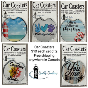 Car Photo Coasters - Quality Creations