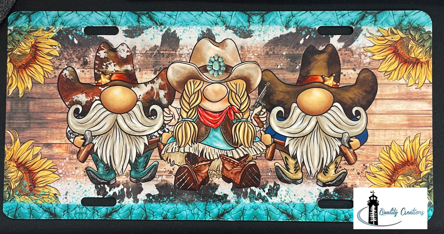 cowboy license plate custom design quality creations moncton salisbury newbrunswick east coast maritimes canada 