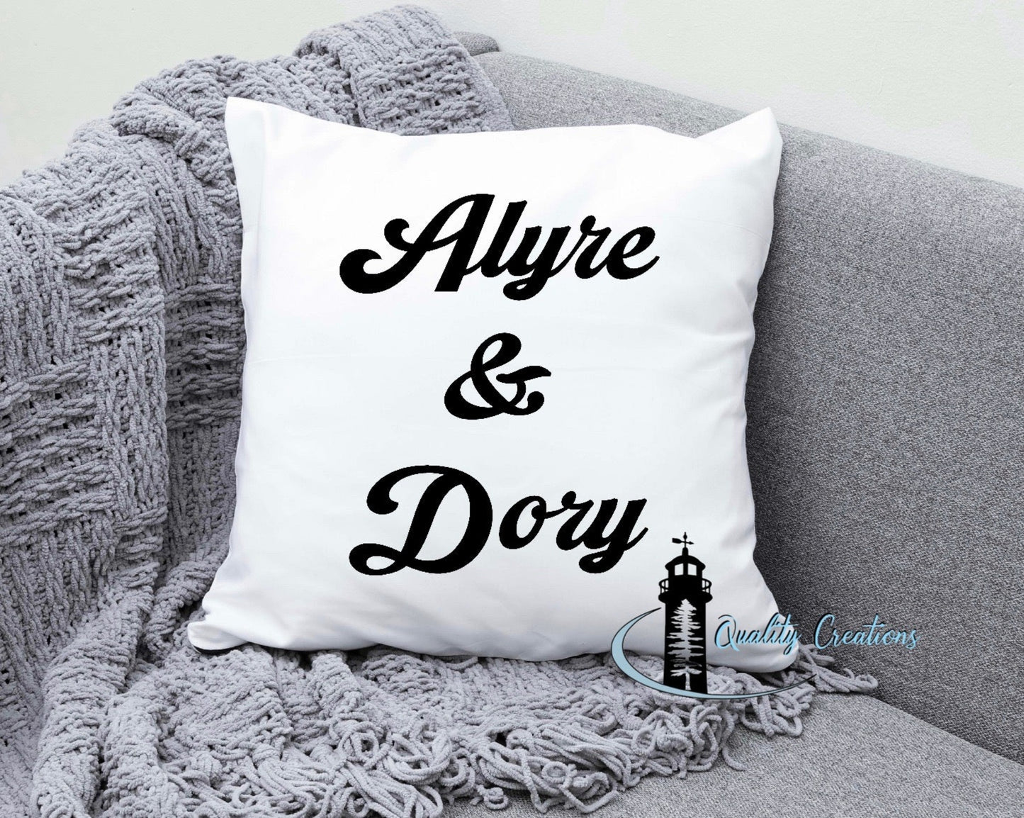 alyre and dory pillow custom quality creations moncton salisbury newbrunswick