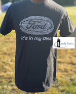 Load image into Gallery viewer, ford shirt its in my DNA fingerprint quality creations canada
