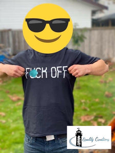 hidden message shirt F off quality creations New Brunswick canada