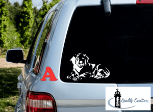 Decal Golden Retriever - Quality Creations