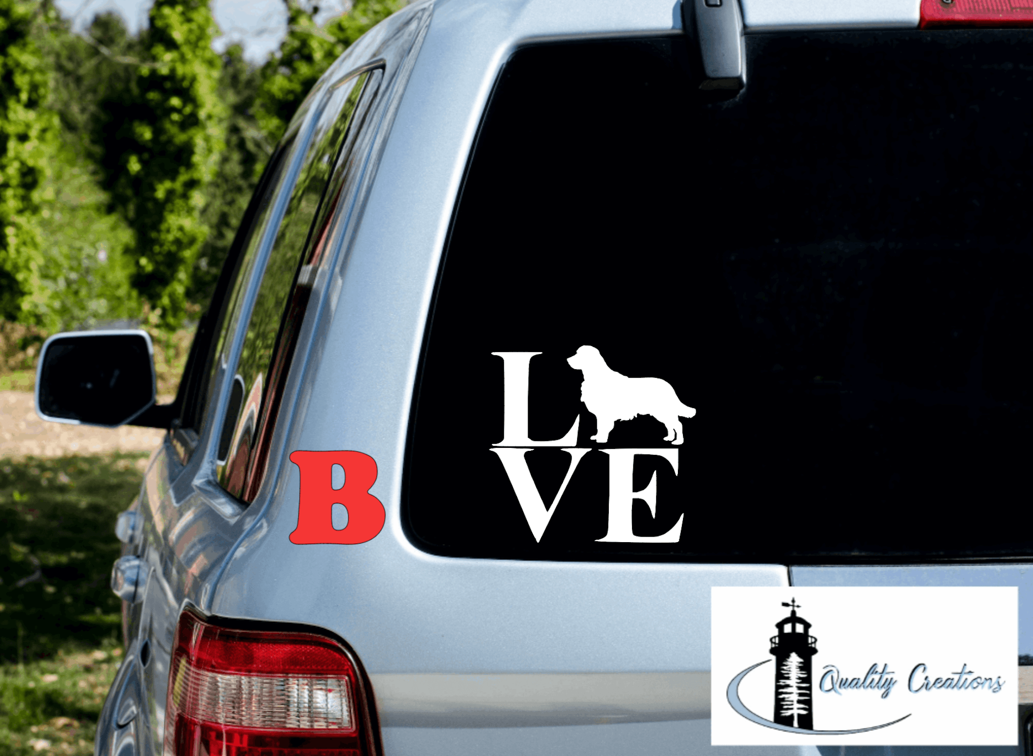 Decal Golden Retriever - Quality Creations