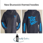 Load image into Gallery viewer, New Brunswick with Sitka Trees Hoodie - Quality Creations
