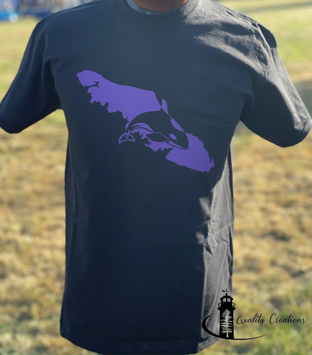 Vancouver Island purple font orca killer whale quality creations canada