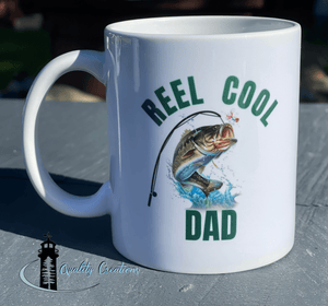 reel cool dad mug coffee tea Newbrunswick Fredricton