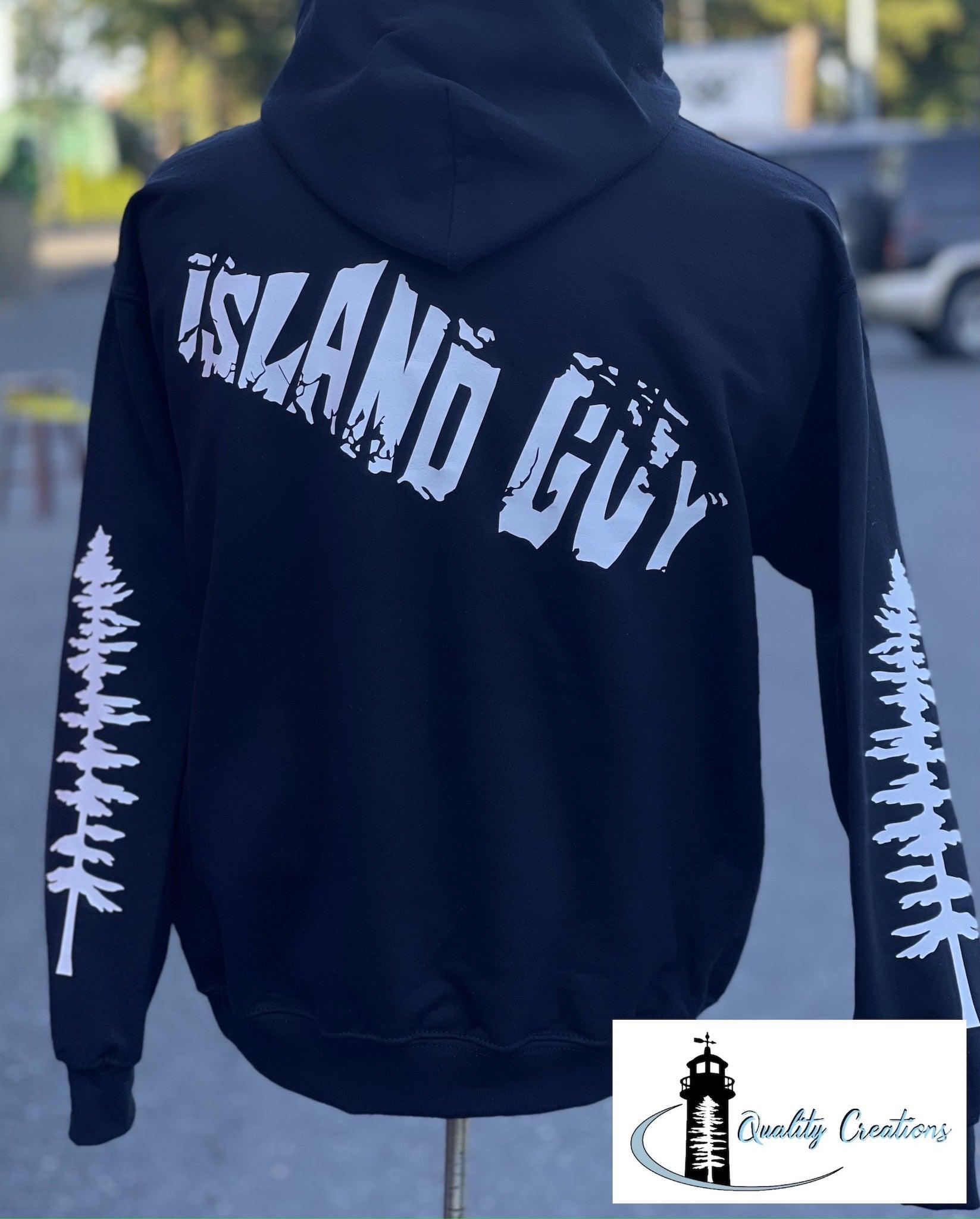 Vancouver Island guy white font quality creations New Brunswick canada